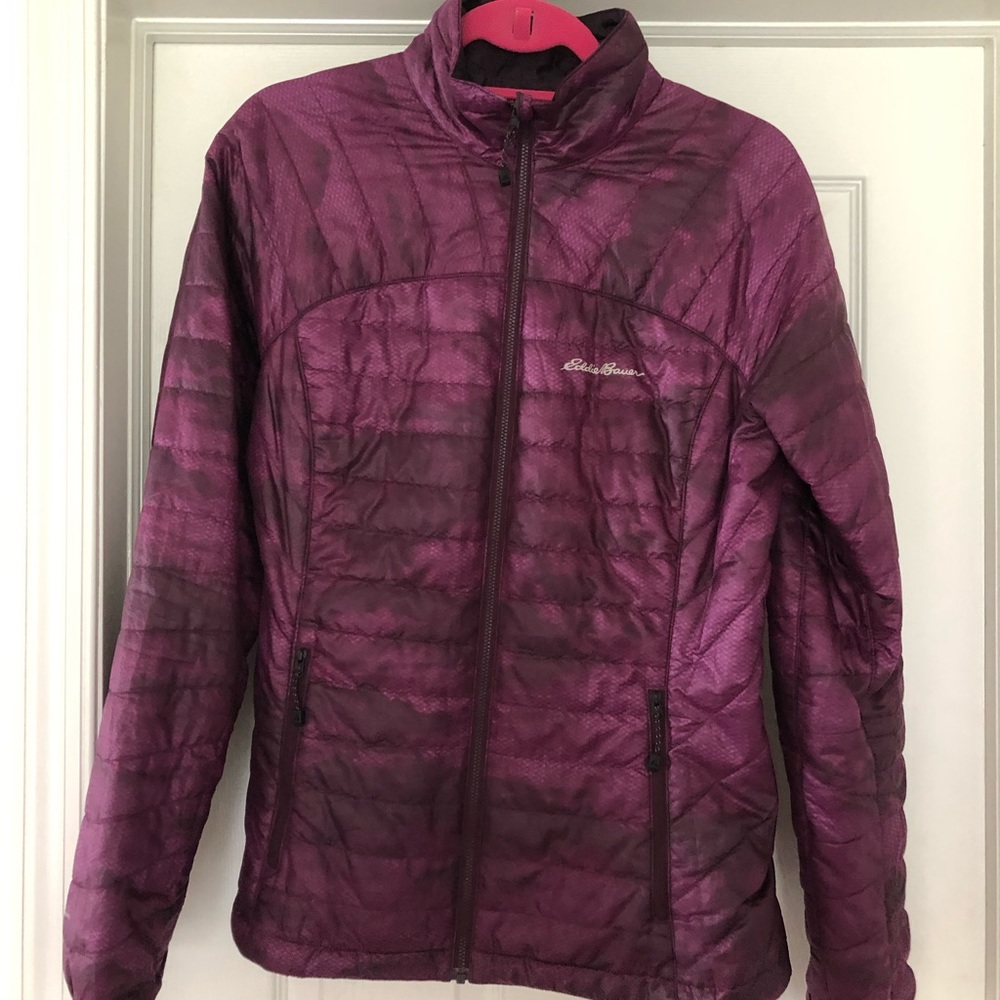 Women’s Eddie Bauer down reversible winter jacket
